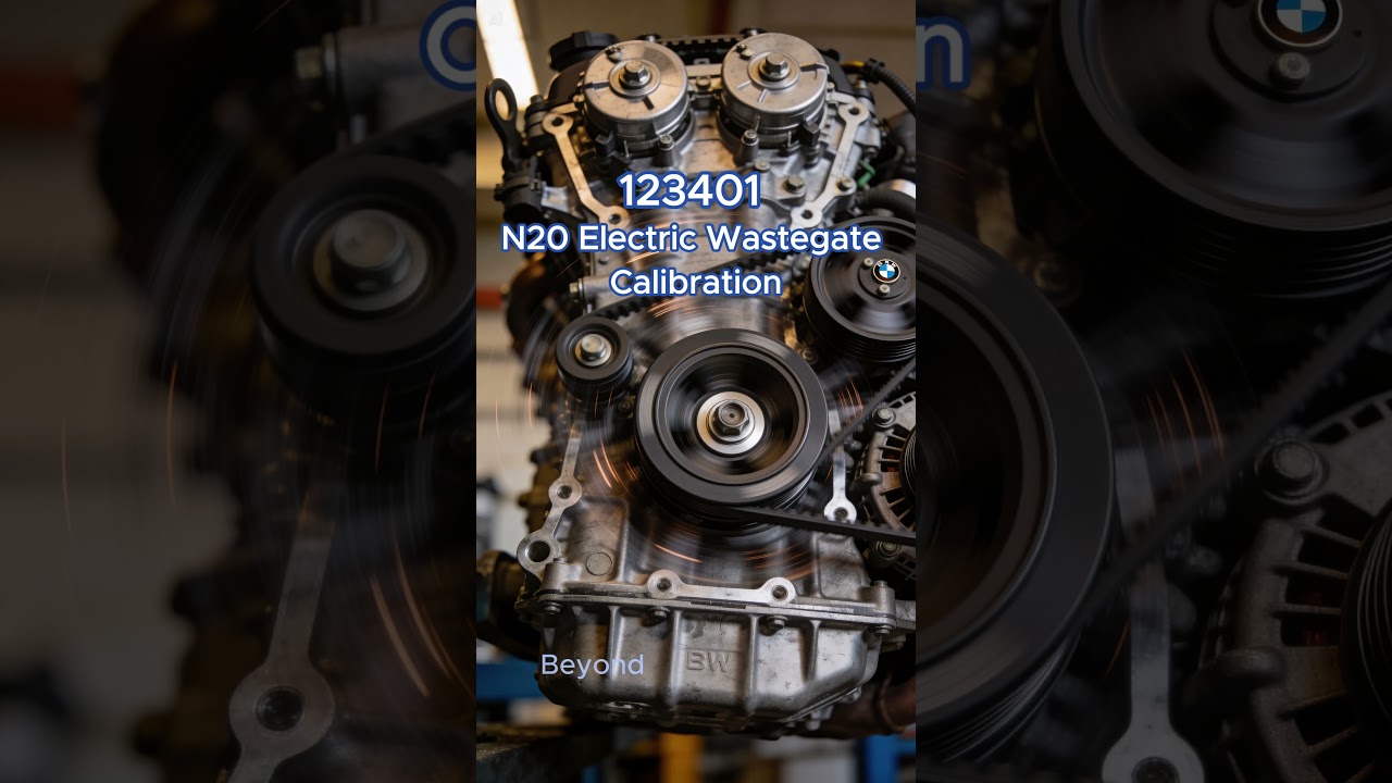 BMW Code 123401 on N20 - Boost Loss May Cause Engine Shaking
