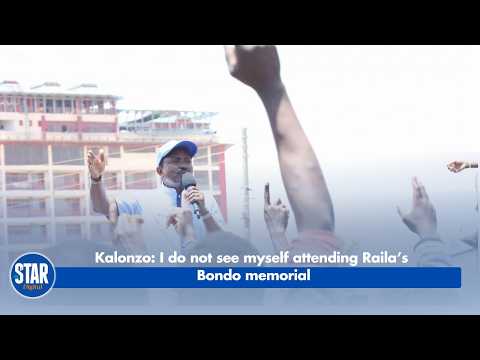 Kalonzo - I do not see myself attending Raila’s Bondo memorial