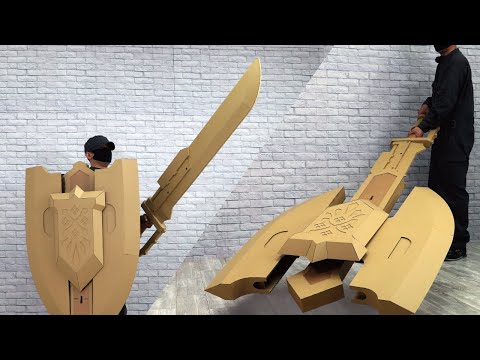 Monster Hunter Rise Fan Creates Incredible DIY Cardboard Charge Blade