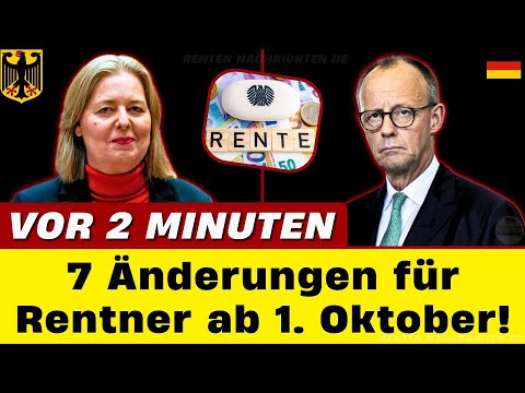 🚨 2 MINUTES AGO! Pension hammer from October 1, 2025 – 7 changes that EVERY pensioner needs to know!