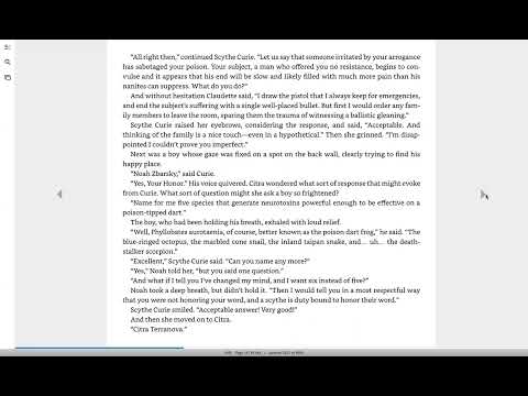 Scythe Chapter 14 Audio