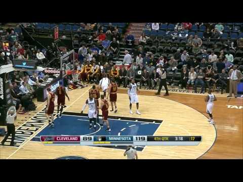 Shved highlights against Cleveland & Karasev highlights against Minnesota 13.11.2013