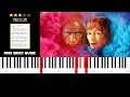 Matteo Bocelli Cautionary Tale Three Thousand Years Of Longing MEDIUM Piano Tutorial