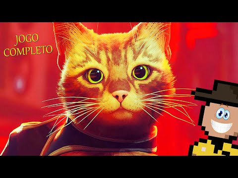 FOI JOGAR GAME DO GATO * e se empolgou * (Stray Completo)