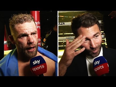 Billy Joe Saunders & Eddie Hearn on possibility of Canelo fight after Coceres knockout