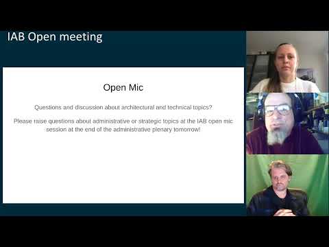 IETF109 IAB Open