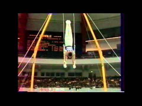 Rustam SHARIPOV (UKR) rings - 1994 Dortmund worlds