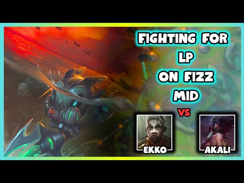 These Fizz Games Are Getting Heated | Fizz Mid vs Ekko / Akali 15.20