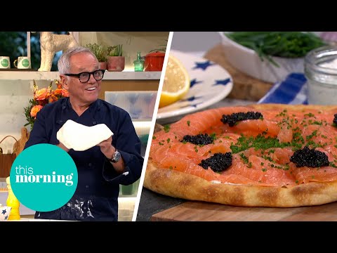 Hollywood-Koch für die Stars: Wolfgang Pucks Räucherlachs-Pizza | This Morning