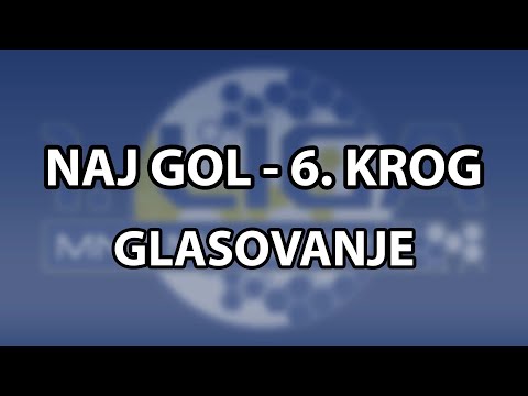 NAJ GOL GLASOVANJE - 6. KROG
