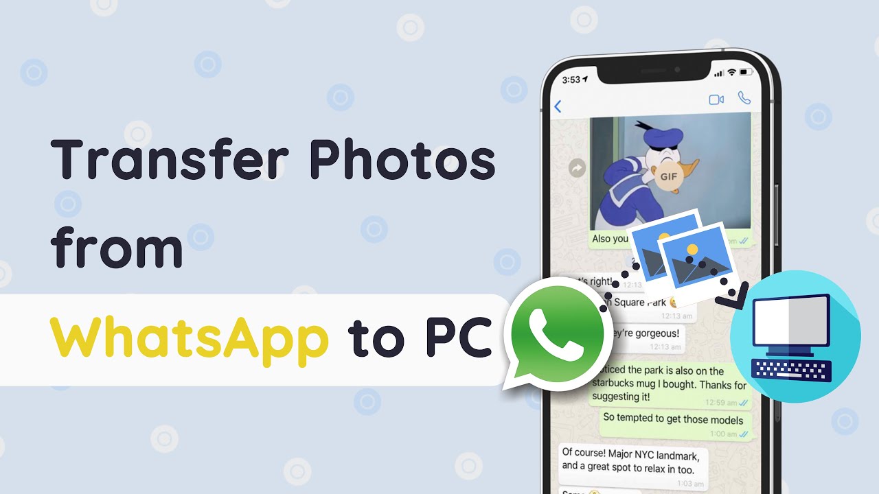 Hoe WhatsApp-foto's naar pc over te zetten