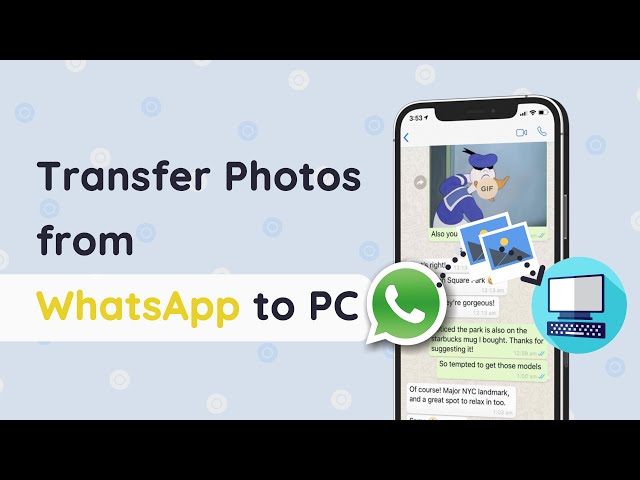 transfer photos from whatsapp to computer