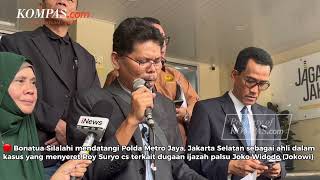 Download lagu Datang ke Polda, Bonatua Silalahi Tunjukkan Ijazah Jokowi mp3
