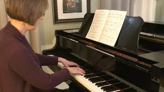 THE STORMY SEA piano solo by Anne Crosby Gaudet