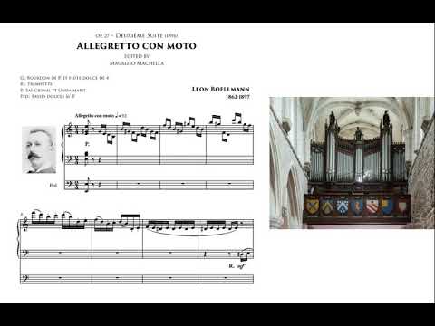 L. Boellmann (1862-1897): Deuxieme Suite op. 27 Allegretto con moto