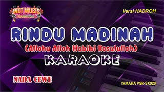 Download lagu RINDU MADINAH - KARAOKE (NADA CEWE) mp3