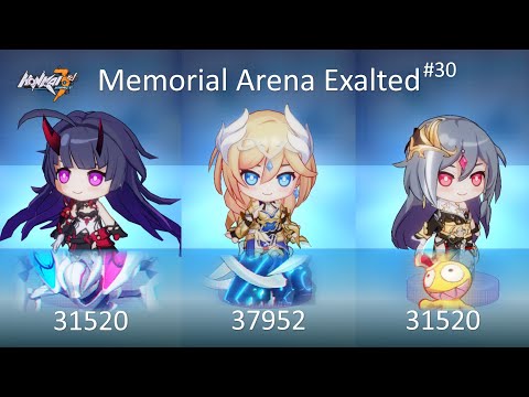 Honkai Impact 3 | HI3 SEA - Memorial Arena Exalted #30 - Boss Parvati, Homu, Assaka 100991