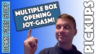 Multiple Box Opening Joygasm - Geeky Toys and Retro Computing Things!