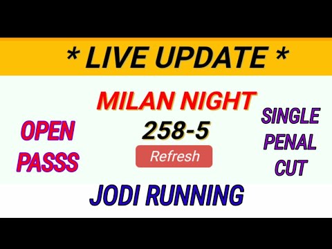 MILAN NIGHT TODAY 29-10-21|MILAN NIGHT TODAY|मिलन नाईट जोड़ी २९-१०-२१|#MILANNIGHTTODAY|