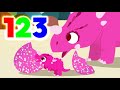 Learn To Count With Dinosaurs｜Animals For Kids｜Home Learning｜Early Education｜Toddler Fun Learning