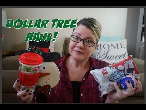 DOLLAR TREE 🌳 HAUL | 10/25/17 | NEW GOODIES! 🛀 🍪 🎅 Video