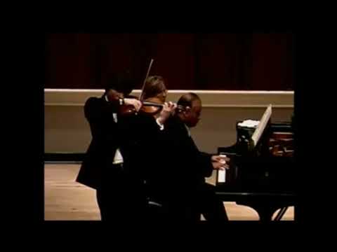 Augustin Hadelich plays Wieniawski Polonaise de Concert Op. 4 (2006 Indianapolis Violin Competition)