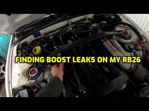 R32 GTR - RB26DETT Searching for boost leaks!!!