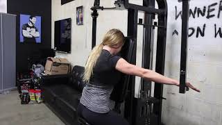 Watch: Machine Rear Delt Fly (Reverse Pec Deck) - Proper Form