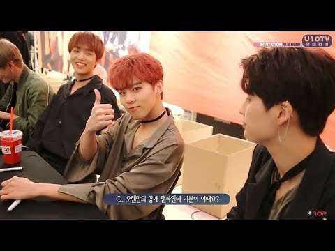 U10TV ep 189- Complete after a long while♥ Inviting you to the first fansign of 'INVITATION'~