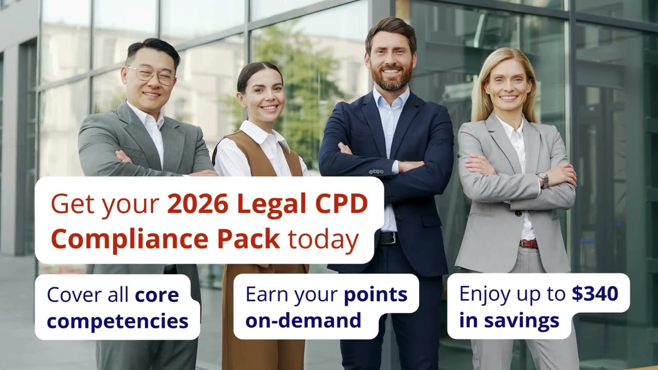 Compliance scramble: Skip the 2026 Legal CPD Compliance Scramble | LawCPD