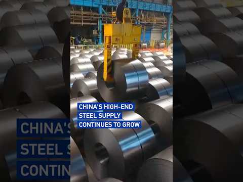 China's high-end steel supply continues to grow #coolchina