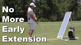 How to Eliminate Early Extension in Your Golf Swing