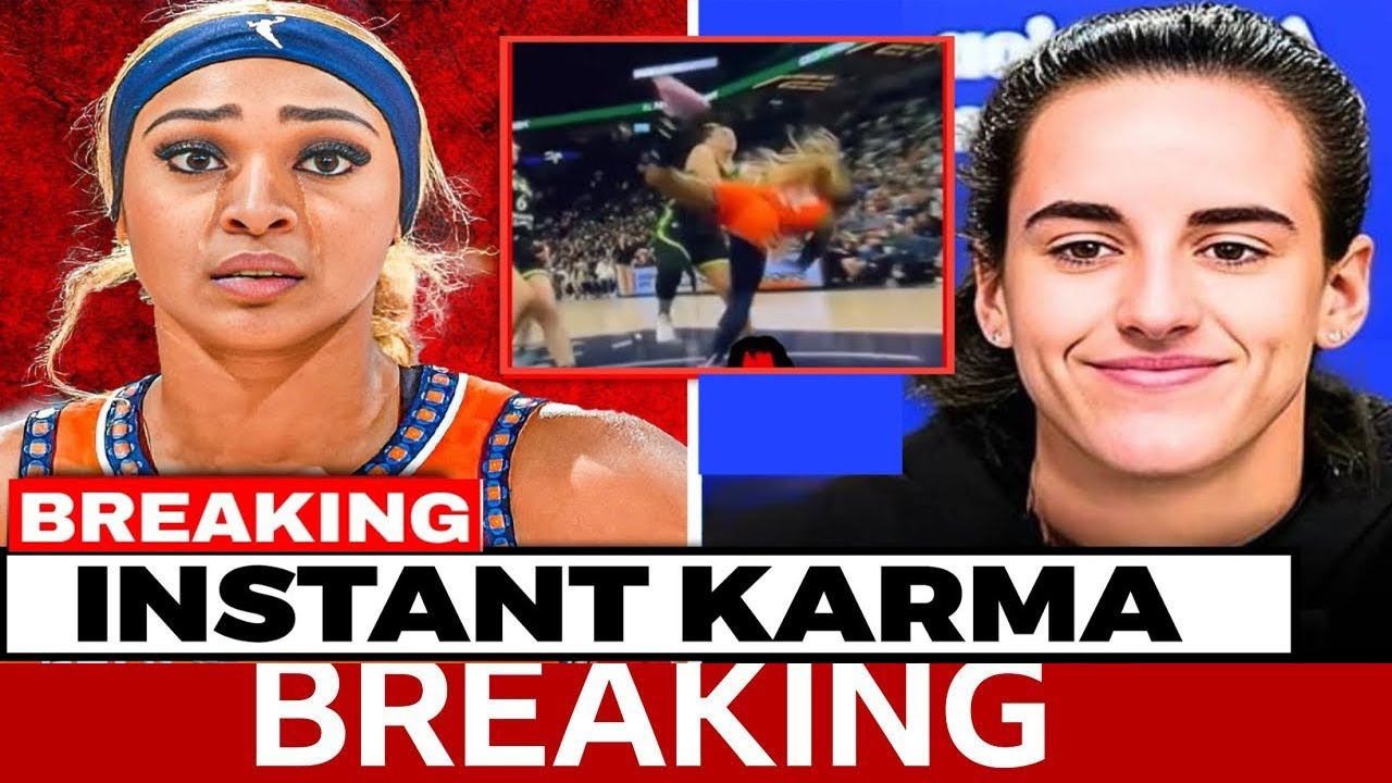 Caitlin Clark SHOCKED After DiJonai Carrington VISCOUSLY FOULED By Kayla McBride | Sun vs Lynx Game