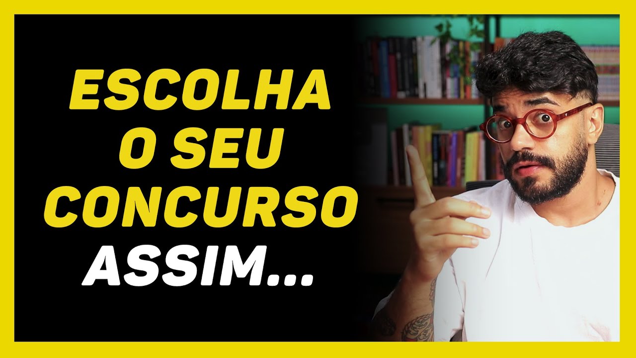 Não mude de área em concurso sem ver esse vídeo