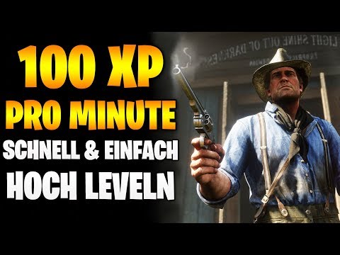100 XP PRO MINUTE - Schnell & einfach LEVEL farmen | Red Dead Redemption 2 Online Tipps