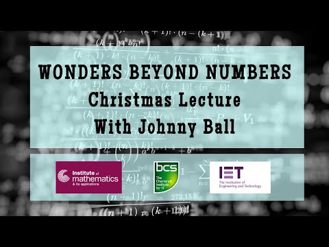 Johnny Ball Joint IET, BCS and IMA Christmas Lecture | 09.12.2020 | #ietcovwarks