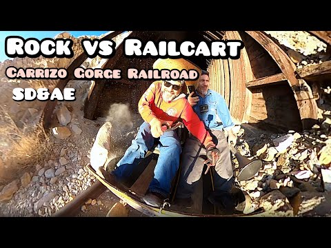 Complicated journey on the impossible railroad  RAILCART         4K  [CC]