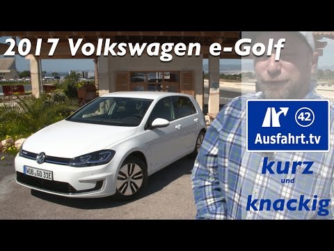 2017 VW e-Golf VII Update - Ausfahrt.tv kurz und knackig