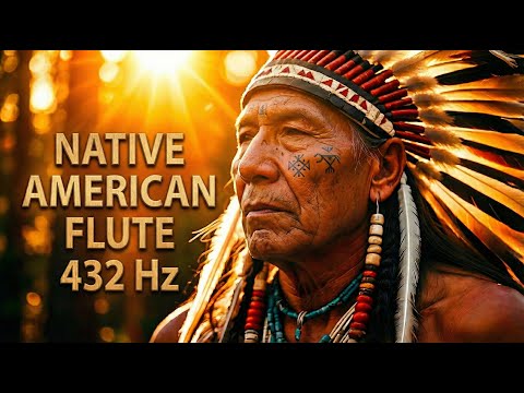Native American Flute & Shamanic Drums (432 Hz) | Deep Trance, Energy Cleansing & Spiritual Journey