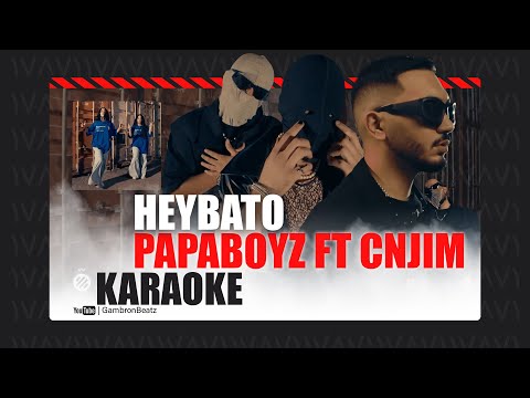 CNJIM X PAPABOYZ - HEYBATO (Instrumental / Karaoke) با هم بخونیم قسمت 3 | پاپابویز سینجیم - هی با تو