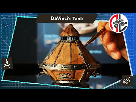 Medieval Engineering: Building Da Vinci's Armored Vehicle from Cardboard [with schemes]