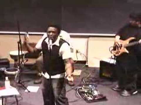 Regie Gibson (& band) perform "The Snake" by Oscar Brown Jr.