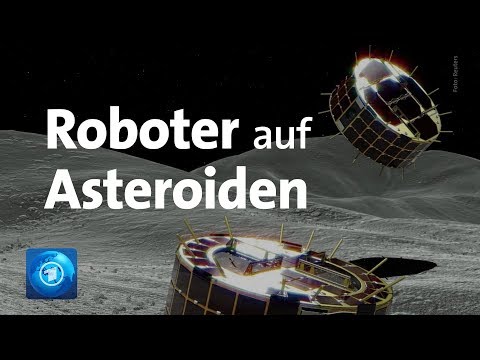 Hüpfende "Keksdosen" erforschen Asteroid Ryugu