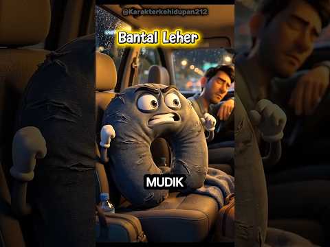 Bantal Leher Bicara: Baru Dicari Saat Kepala Mau Patah! #shorts #alatlucu #animation