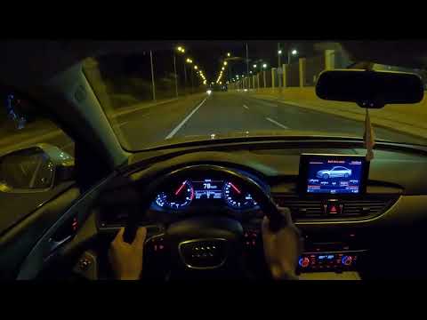 2015 Audi A6 Facelift 2.0 TDI Ultra (190 hp S-Tronic) | NIGHT DRIVE POV by AutoRo TV
