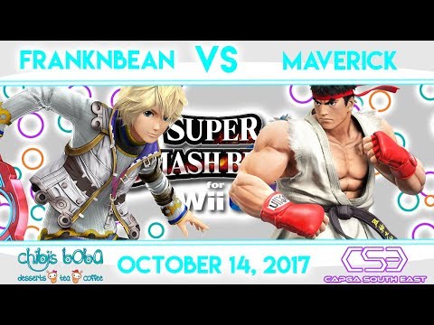 Capga's Smash 4 Tournament October 14, 2017 Franknbean vs Maverick