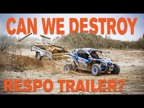 Trying to destroy a Respo box trailer