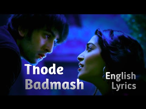 Thode Badmash (Saawariya) - English Subtitles