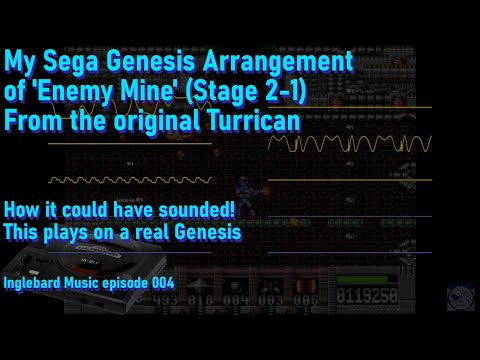 [Deflemask] My Sega Genesis cover of Enemy Mine from Turrican