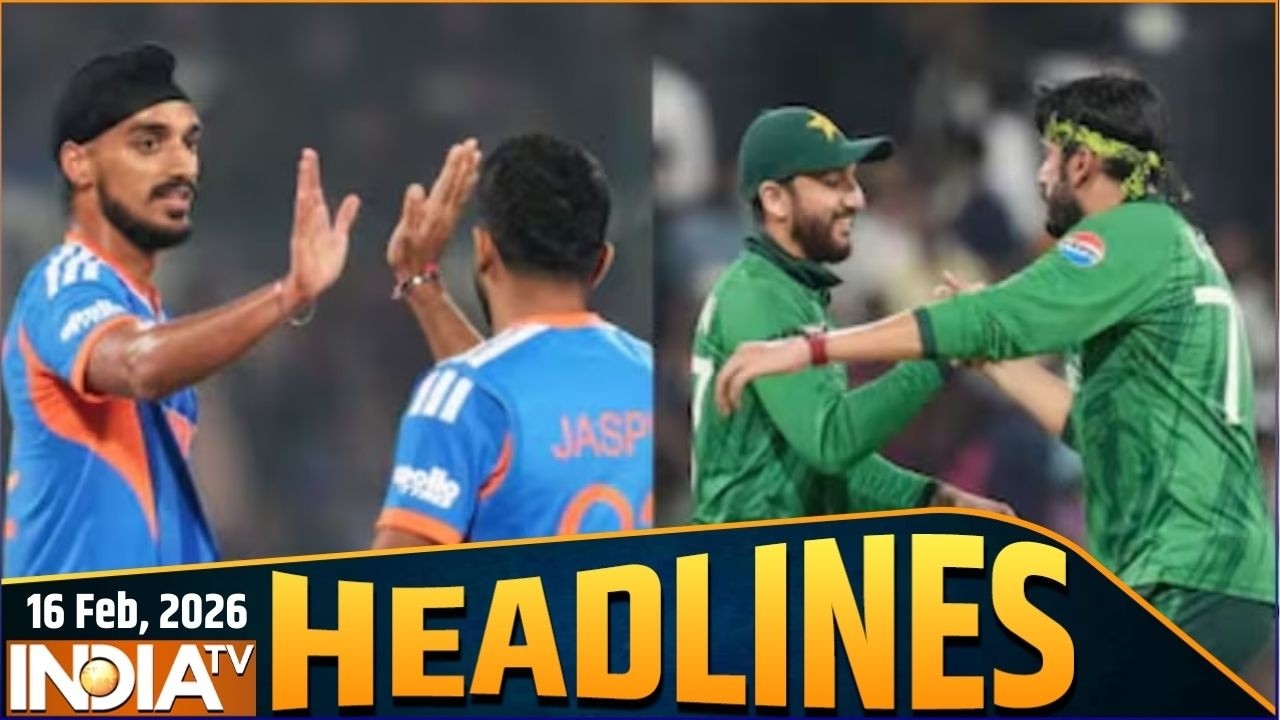6 AM Headlines: भारत ने पाकिस्तान को चटाई धूल, 61 रन से जीतकर सुपर